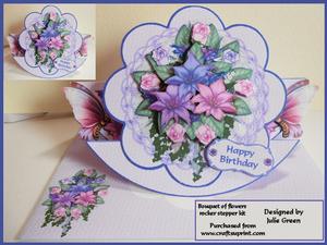 Bouquet of Wishes All Occasion Rocker Stepper Kit