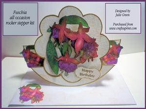 Fuschia All Occasion Rocker Stepper Kit