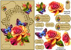 Rainbow Roses One