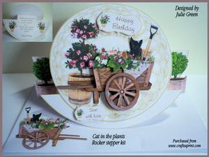 Cat in the Plants Rocker Stepper Kit