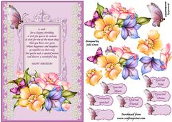 Flowers and Lace Birthday