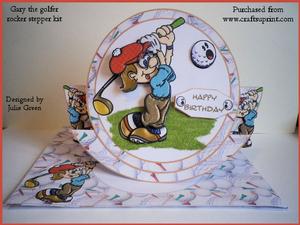 Golfing Gary Rocker Stepper Kit