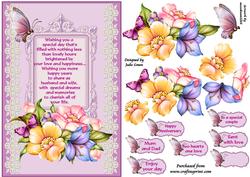 Flowers and Lace Anniversary