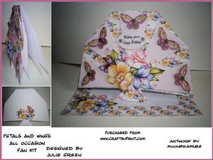 Petals and Wings All Occasion Fan Kit Oc