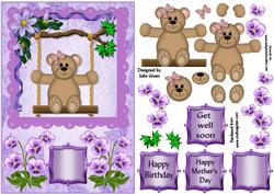 Bear Hugs and Flowers