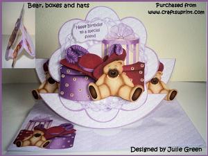 Bear, Boxes and Hats