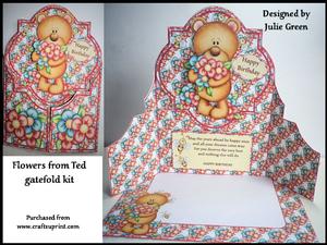 Flowers from Ted Gatefold Kit