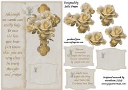 Doves and Roses Sympathy