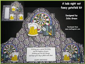 A Lads Night Out Fancy Gatefold