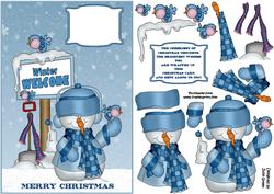 Snowmans Winter Welcome