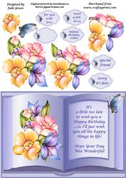 A Book of Flowers Belated
