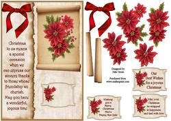 Parchment Poinsettias