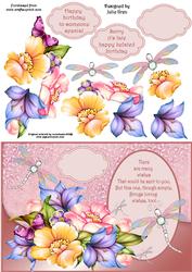 Dragonlies and Blooms