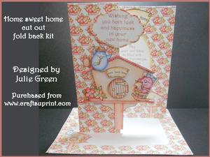 Home Sweet Home Cut Out Foldback Kit