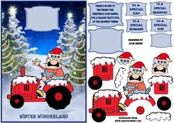 Christmas Tractor