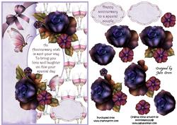 Purple Champagne and Roses