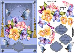Beautiful Blooms and Butterflies