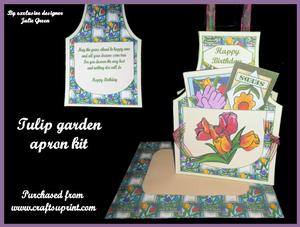 Tulip Garden Apron Kit