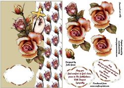 Rustic Roses Sympathy