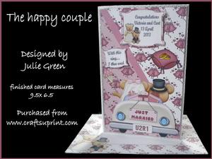 The Happy Couple Larger Card