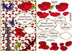 Feathers and Poppies