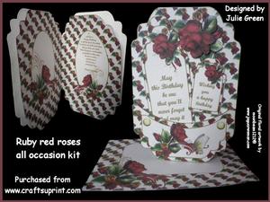 Ruby Red Roses All Occasion Kit