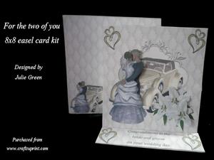 For the Two of You 8x8 Easel Kit
