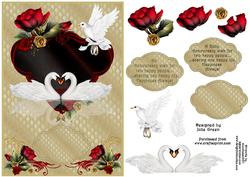 Anniversary Swans