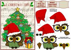 Owl Wish You a Merry Christmas