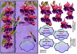 Fluttering Fuschias