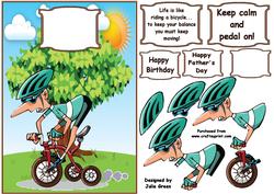 Keep Calm and Pedal On