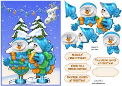 Fancy Dress Snowmen