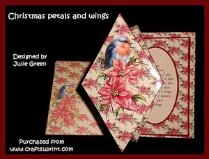Christmas Petals and Wings
