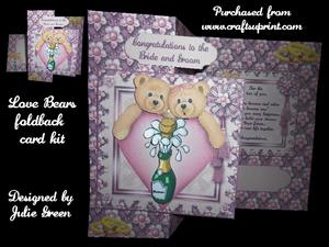 Love Bears Foldback Card Kit