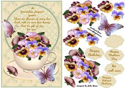 Flowers of Every Hue Pansies