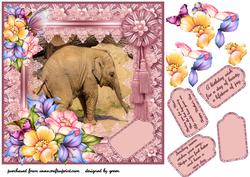 Floral Elephant Celebration