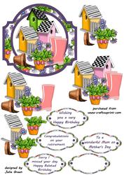 A Summer Garden Topper