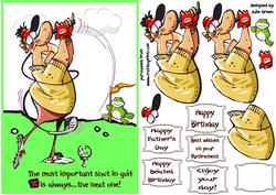 An Important Shot in Golf