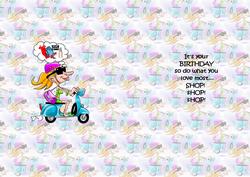 Scoot to the Shopping Centre Insert