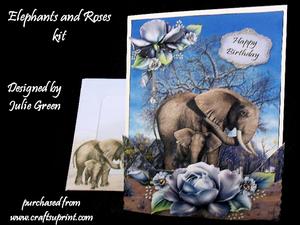 Elephants and Roses Kit