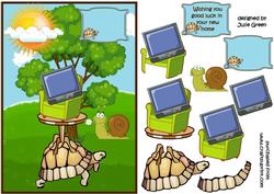 Tortoise Moves House