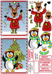 Christmas Tiny Toppers