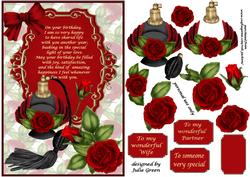 Perfume and Roses for Your Birthday