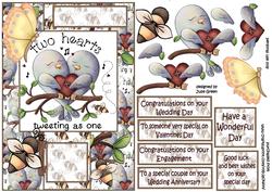 Two Hearts Tweeting