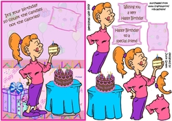 Count the candles not the calories