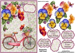 cyce amongst the flowers A5