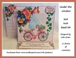 Under the window 8x8 Easel kit