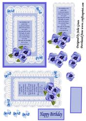 Pansies for a Friend