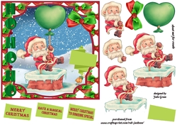 Here comes Santa