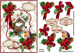 Christmas feathered friends